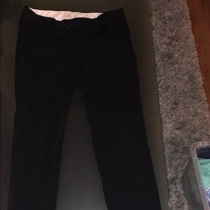 Jcrew Black Stretch Business Pants